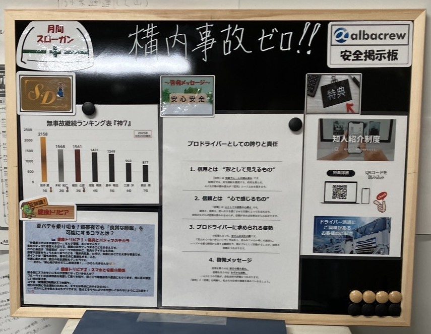 『安全対策と創意工夫』